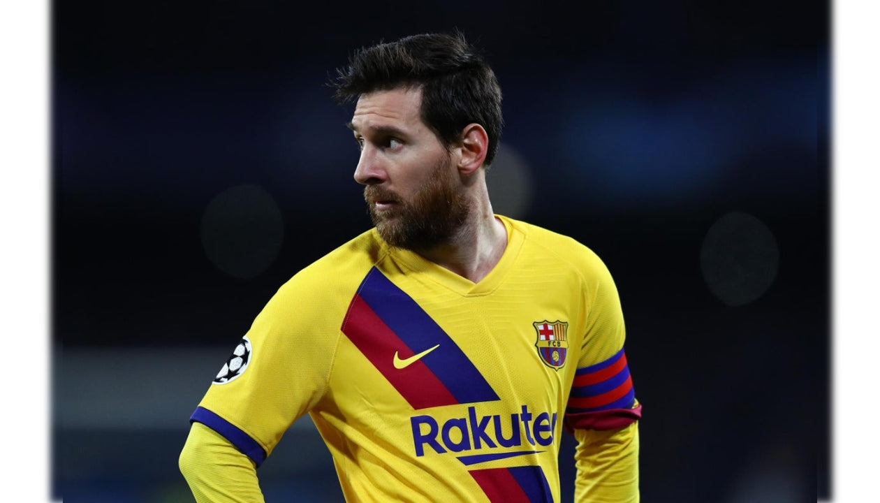2019-2020 BARCELONA VAPORKNIT AWAY MESSI #10 - L