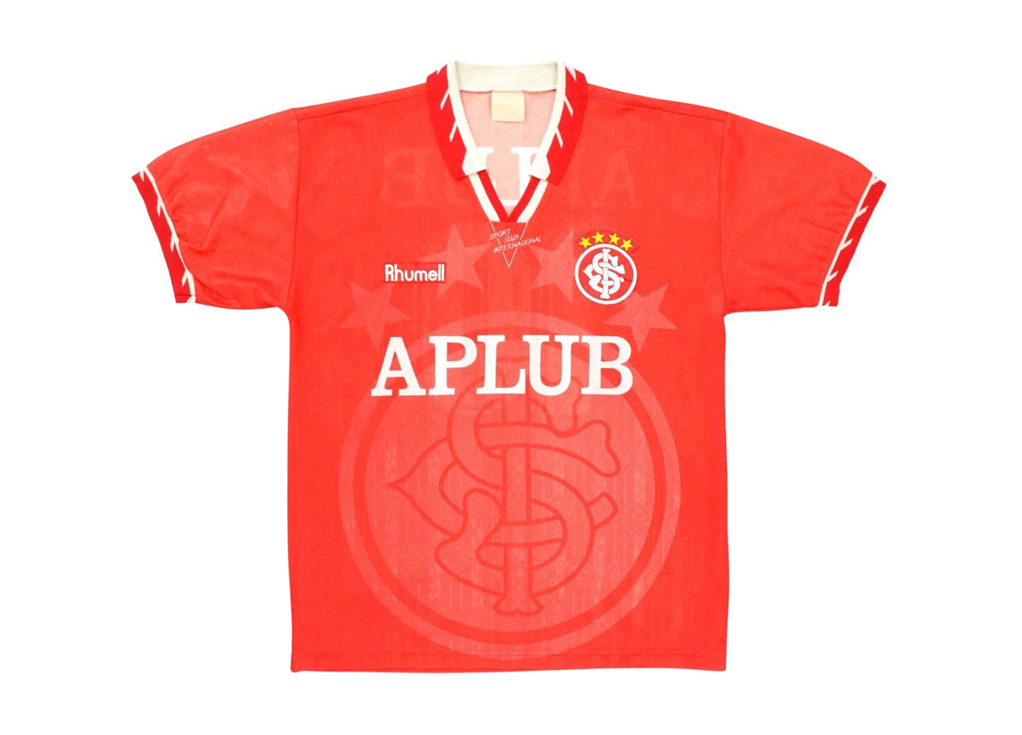 1995 SPORT CLUB INTERNACIONAL HOME JERSEY (#10) XL