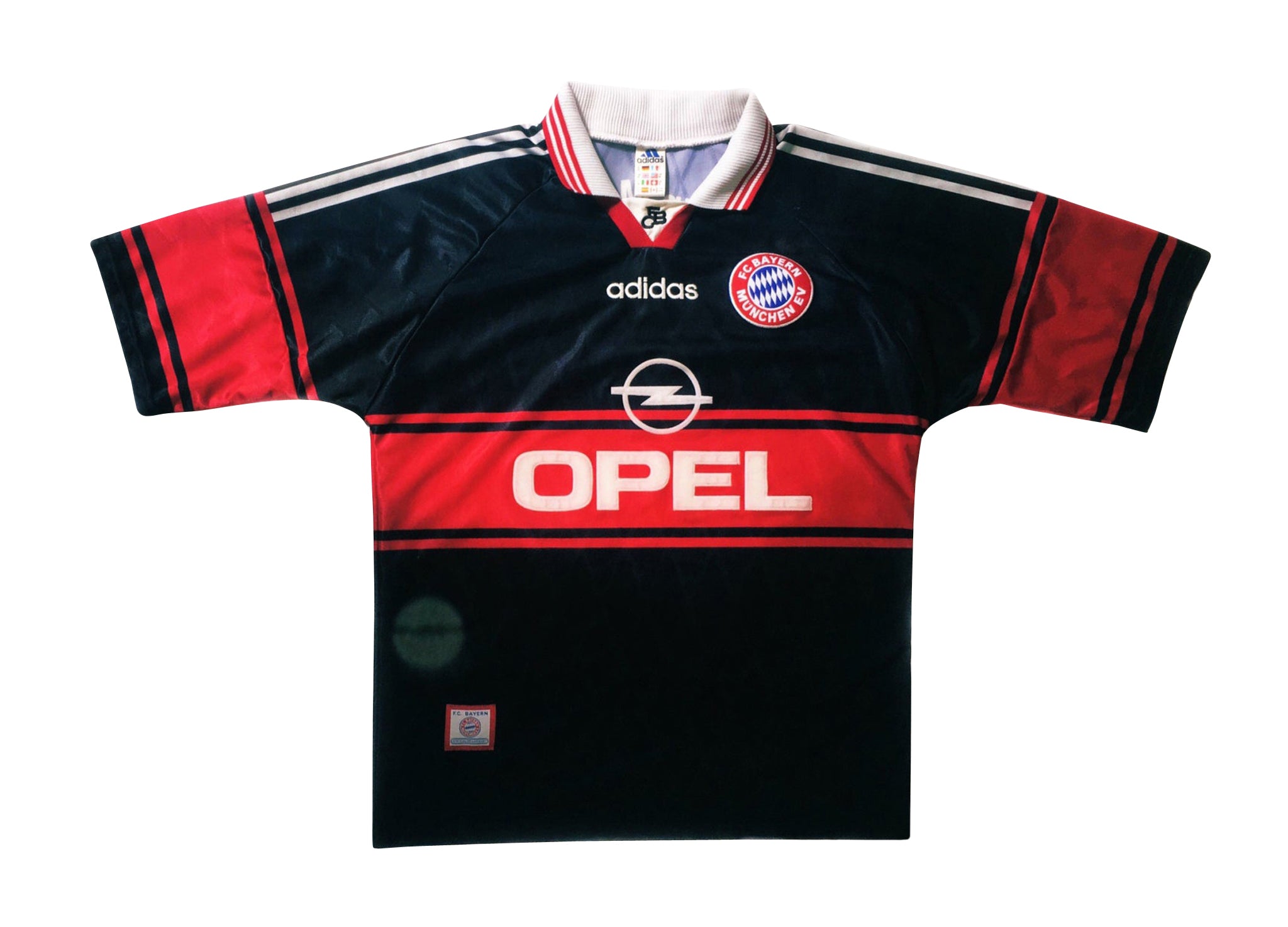 1997-1999 BAYERN MUNICH HOME JERSEY M