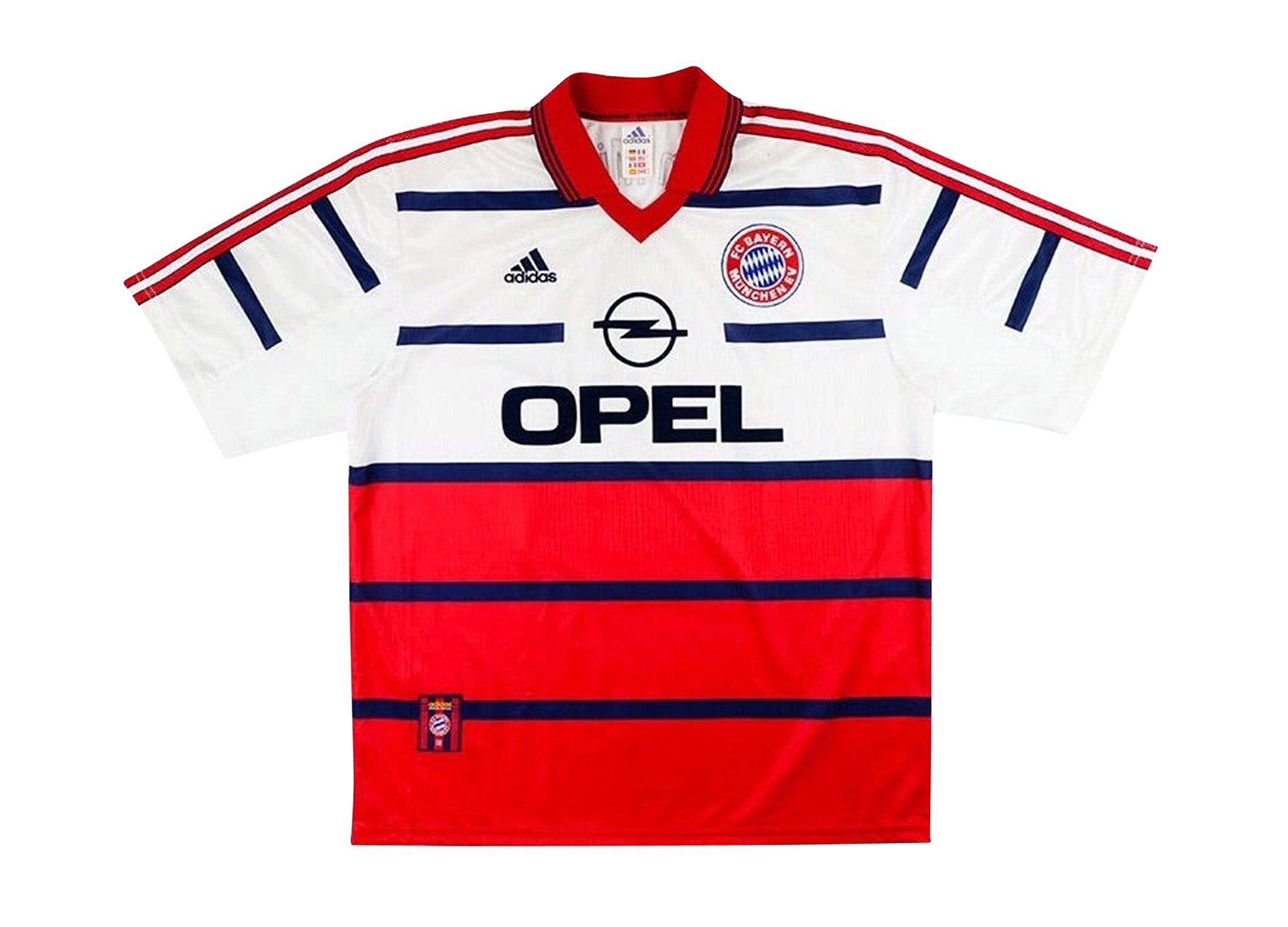 1998-2000 BAYERN MUNICH AWAY JERSEY XL