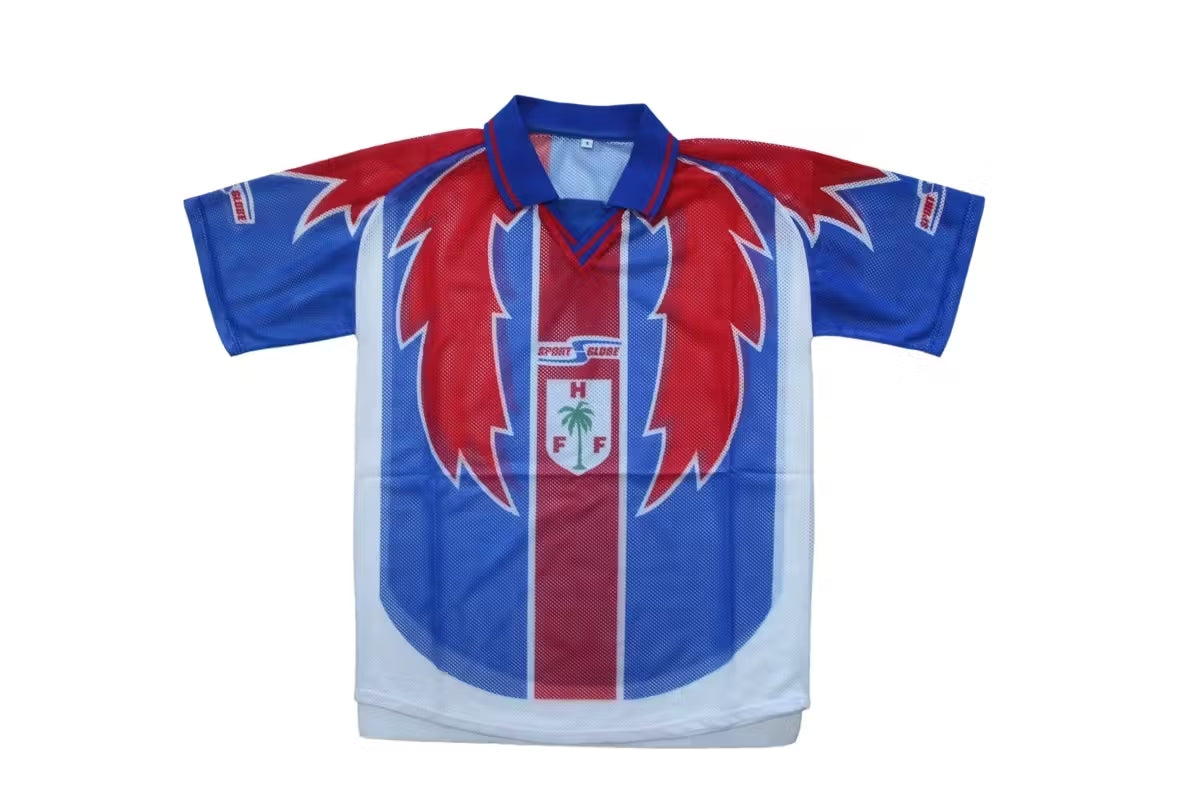 2001-2002 HAITI HOME JERSEY S