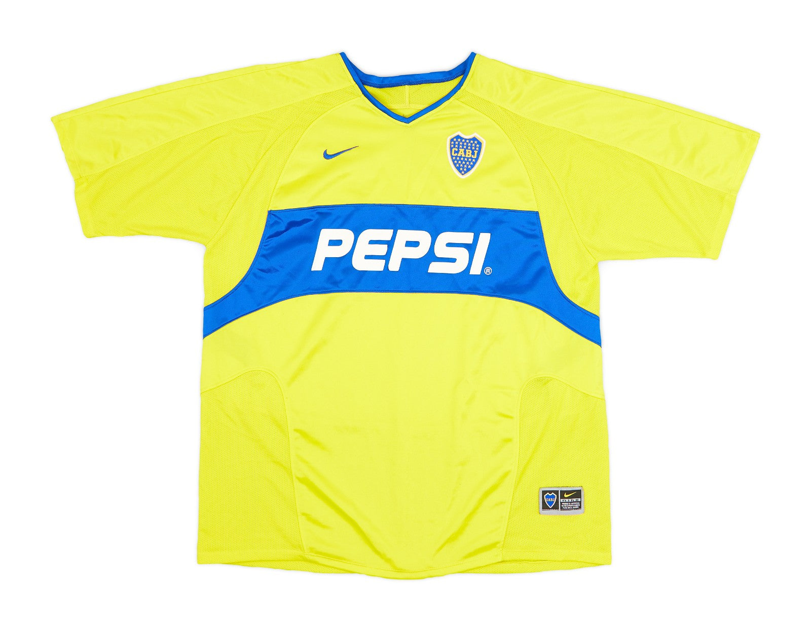 2003-2004 BOCA JUNIORS AWAY JERSEY XL