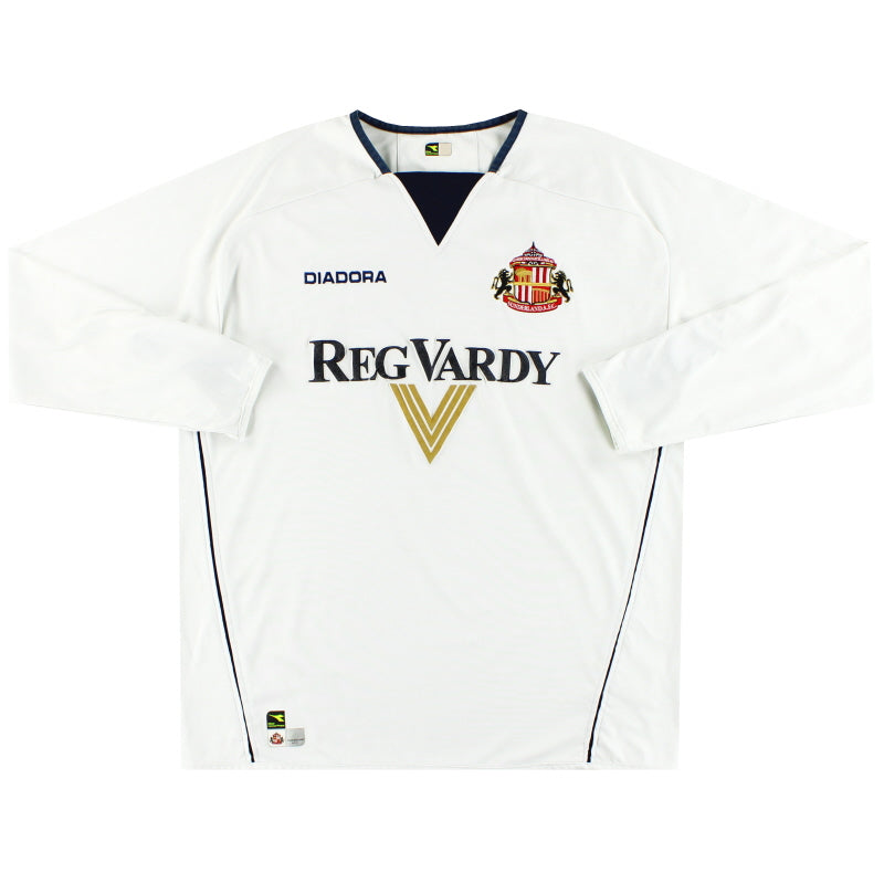 2004-2005 Sunderland Away Long Sleeve Jersey