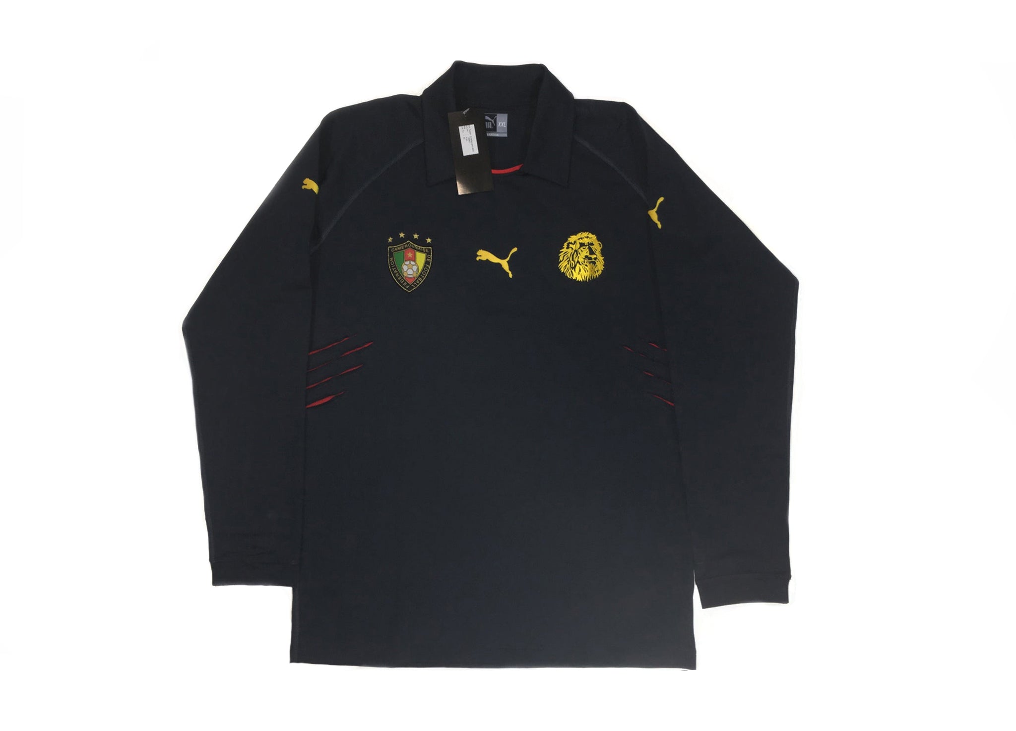 2004-2006 CAMEROON FOOTBALL FEDERATION GOALKEEPER JERSEY XXL