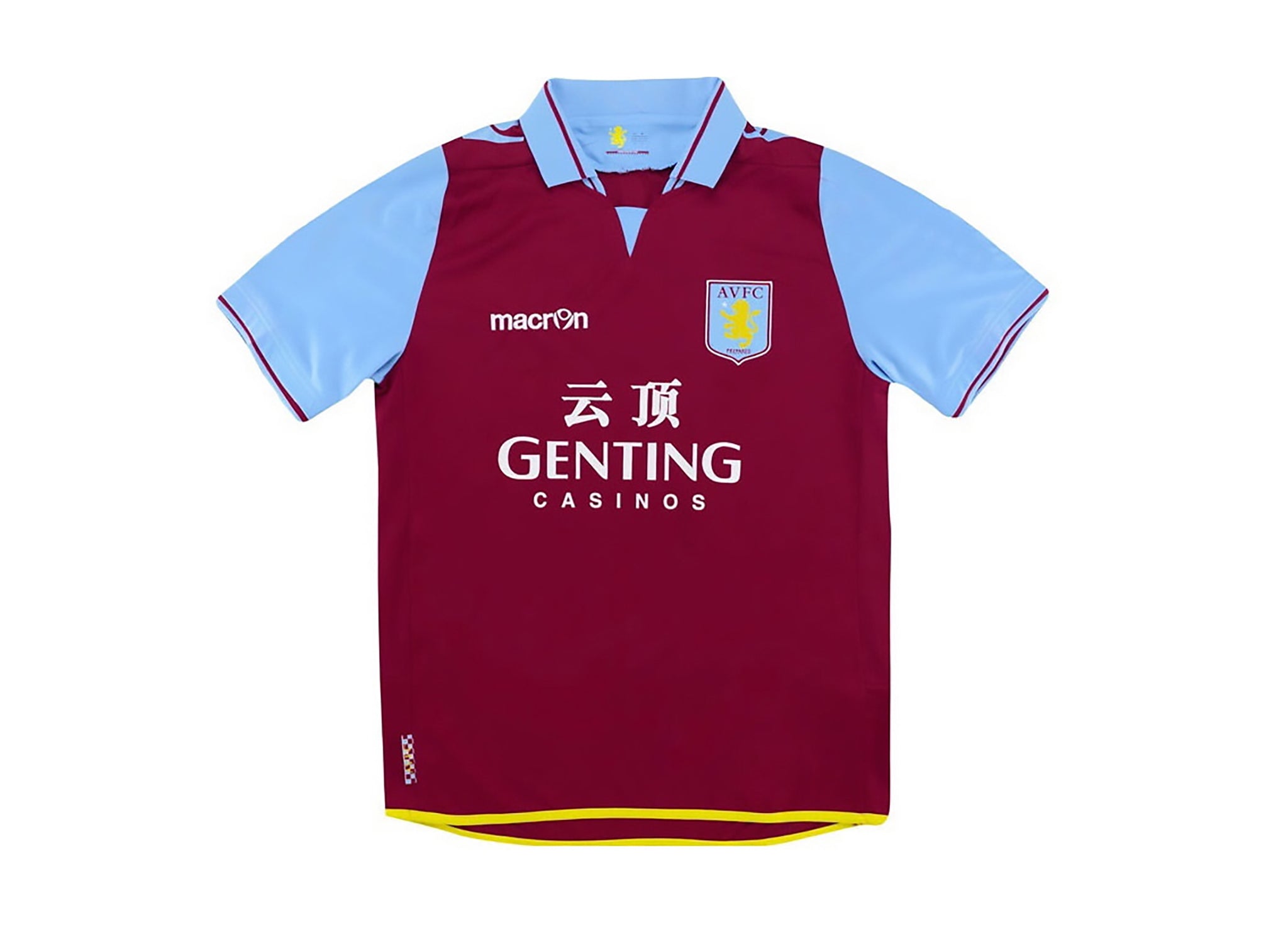 2012-2014 ASTON VILLA HOME JERSEY XL