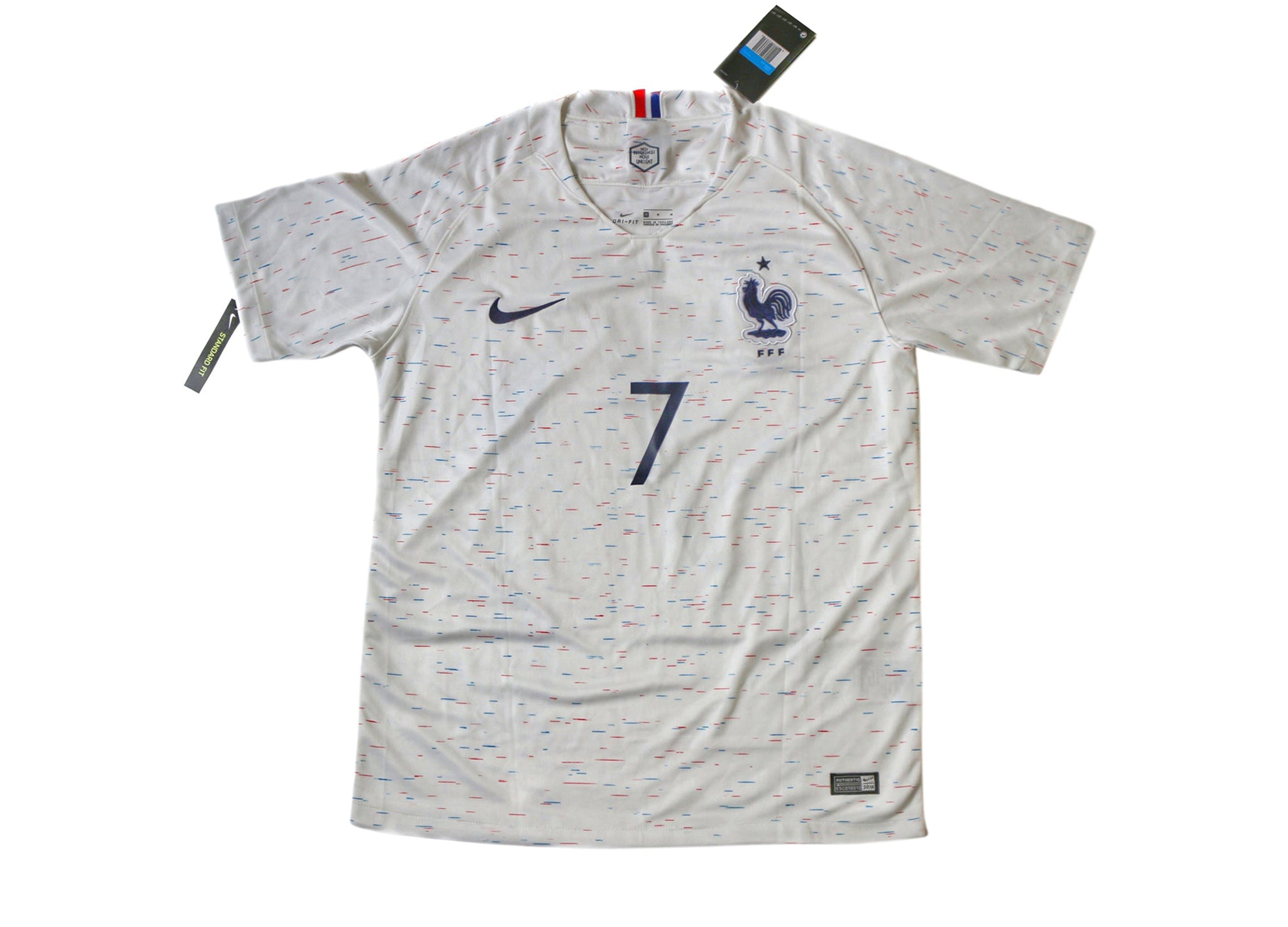 2017-18 France Away Jersey (#10 Griezmann)