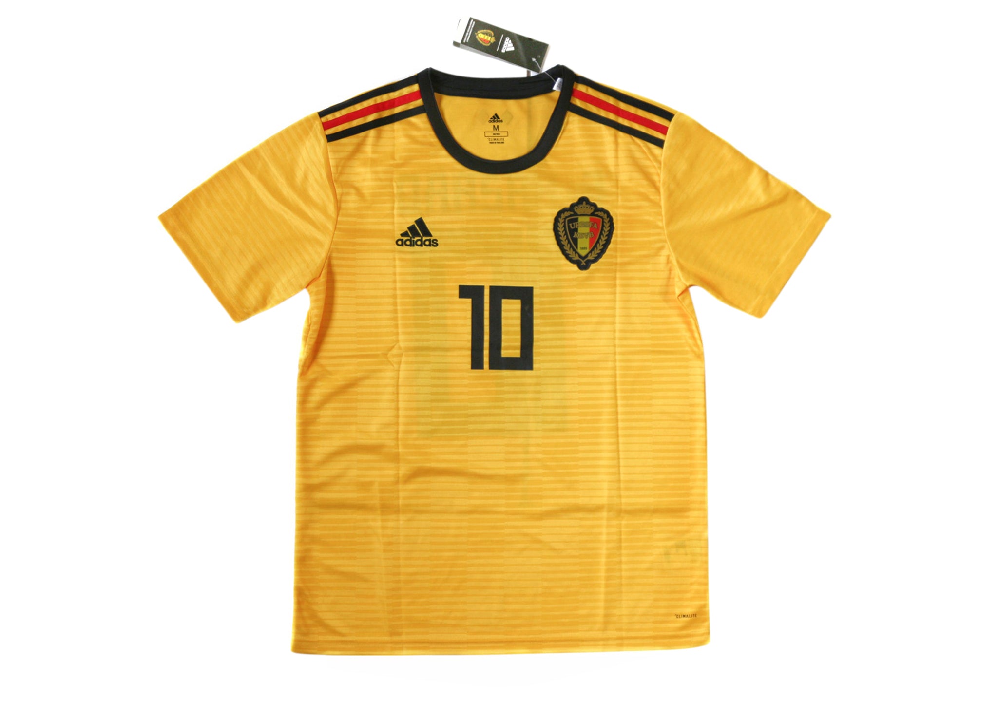 2017-2018 Belgium Home Jersey ( #10 E. Hazard)