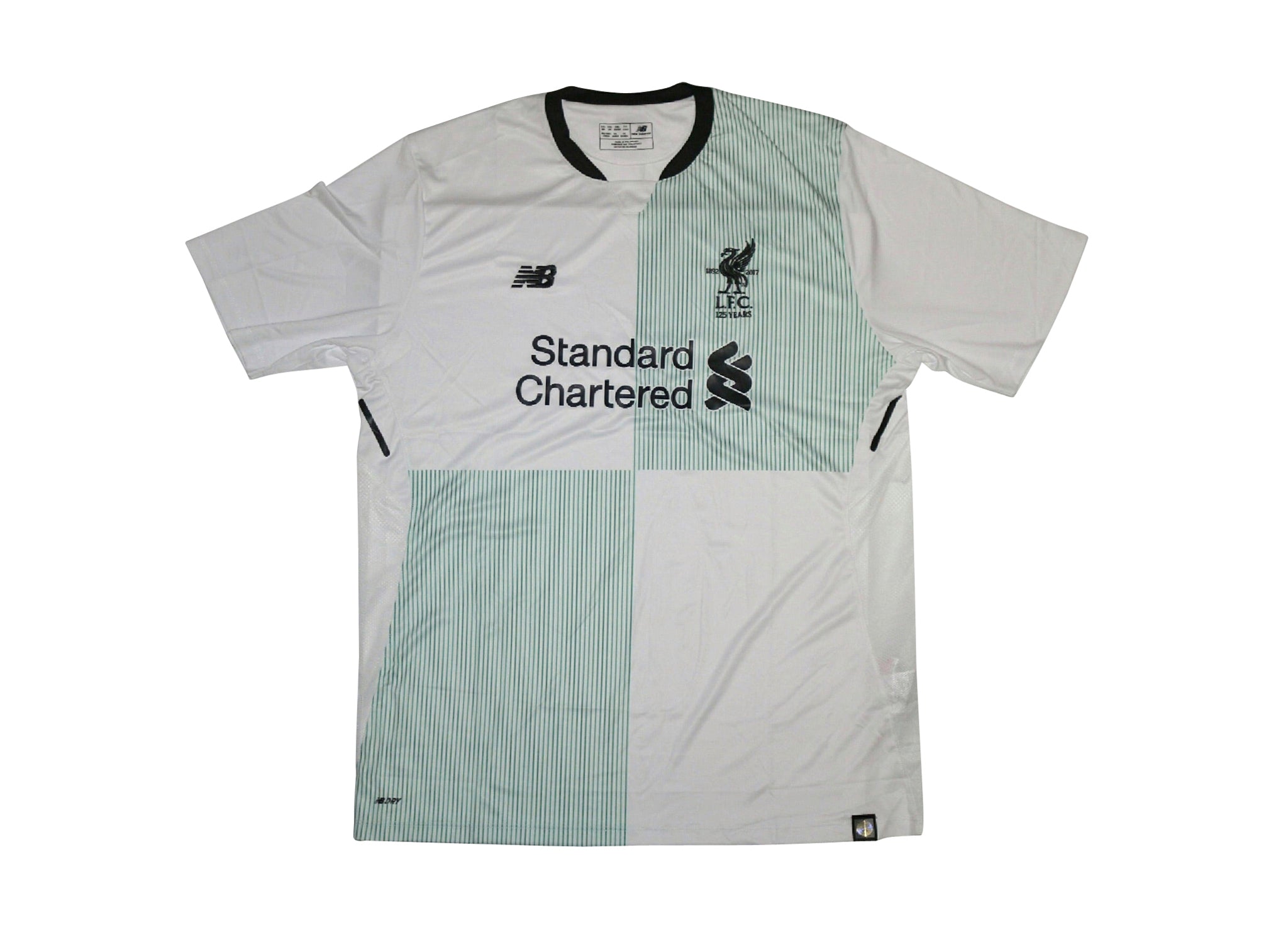 2017-2018 Liverpool Away White Jersey