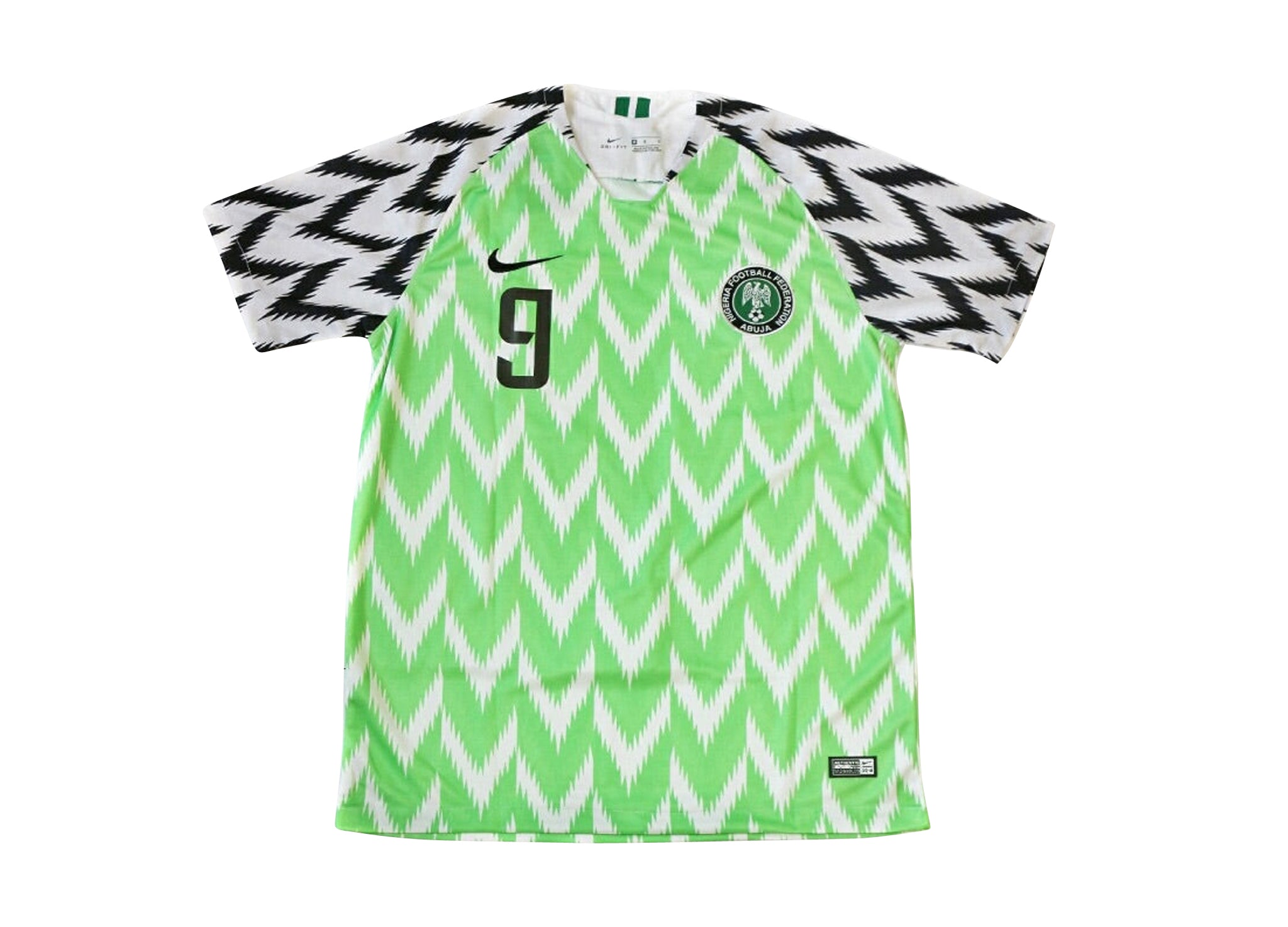 2017-2018 NIGERIA HOME JERSEY M