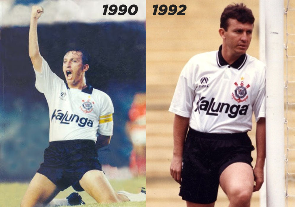 1992-1994 CORINTHIANS HOME JERSEY XL