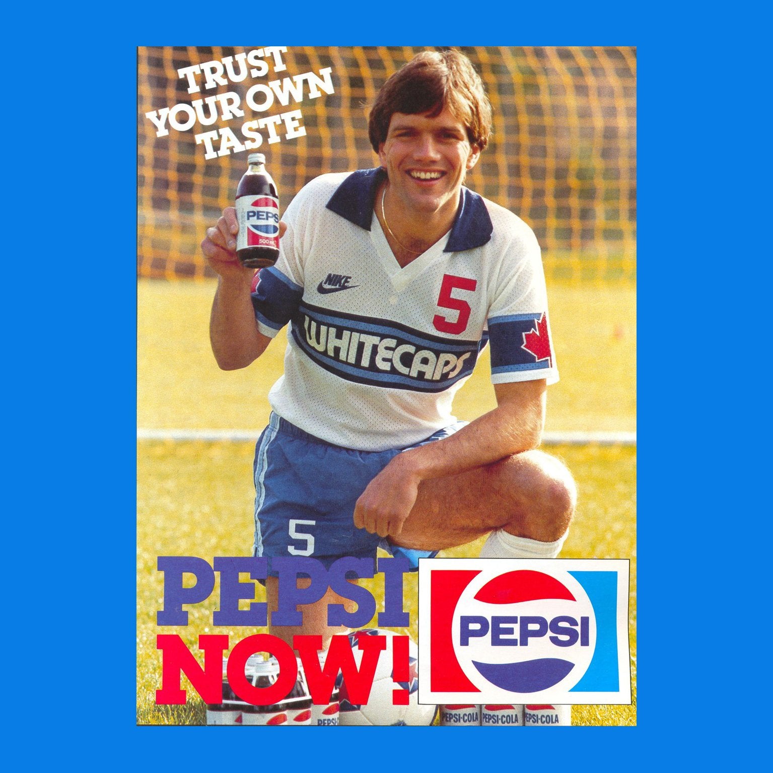 1982 VANCOUVER WHITECAPS HOME JERSEY M