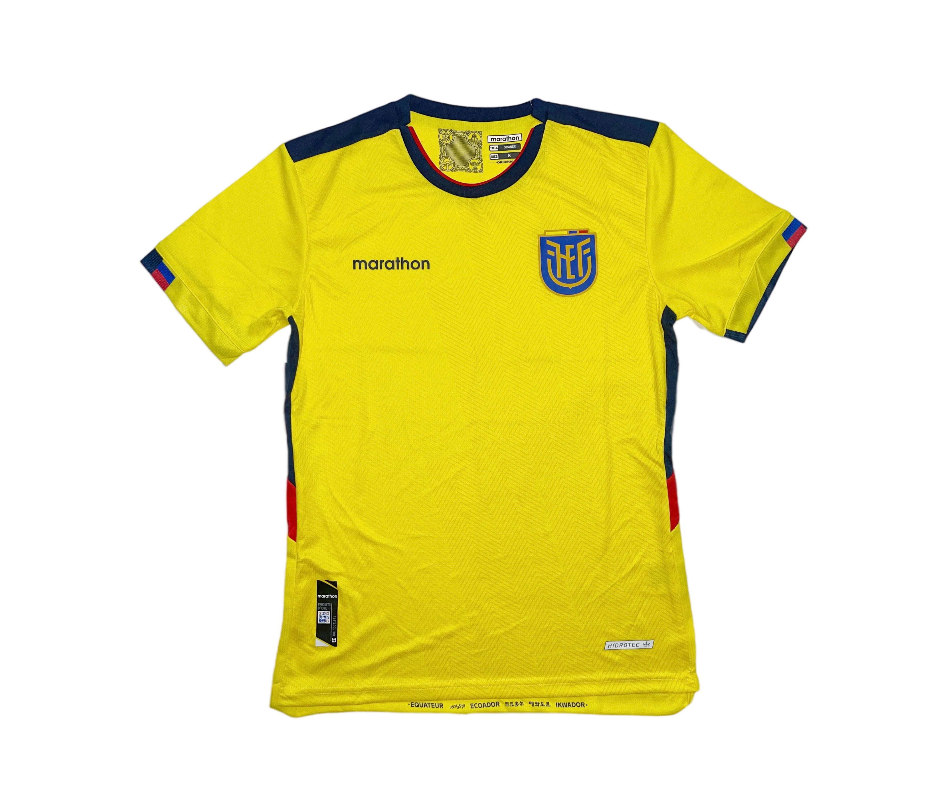 2022 ECUADOR HOME JERSEY S