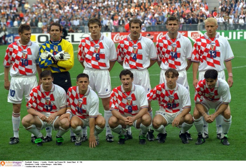 1998-2001 CROATIA HOME JERSEY XL