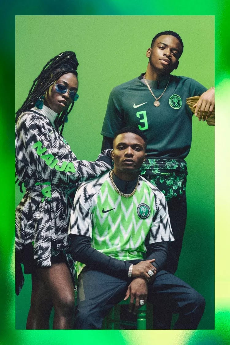 2017-2018 NIGERIA HOME JERSEY M