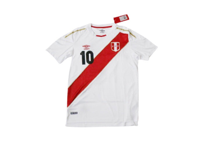 2017-2018 Peru Away Jersey (#10 Farfan)