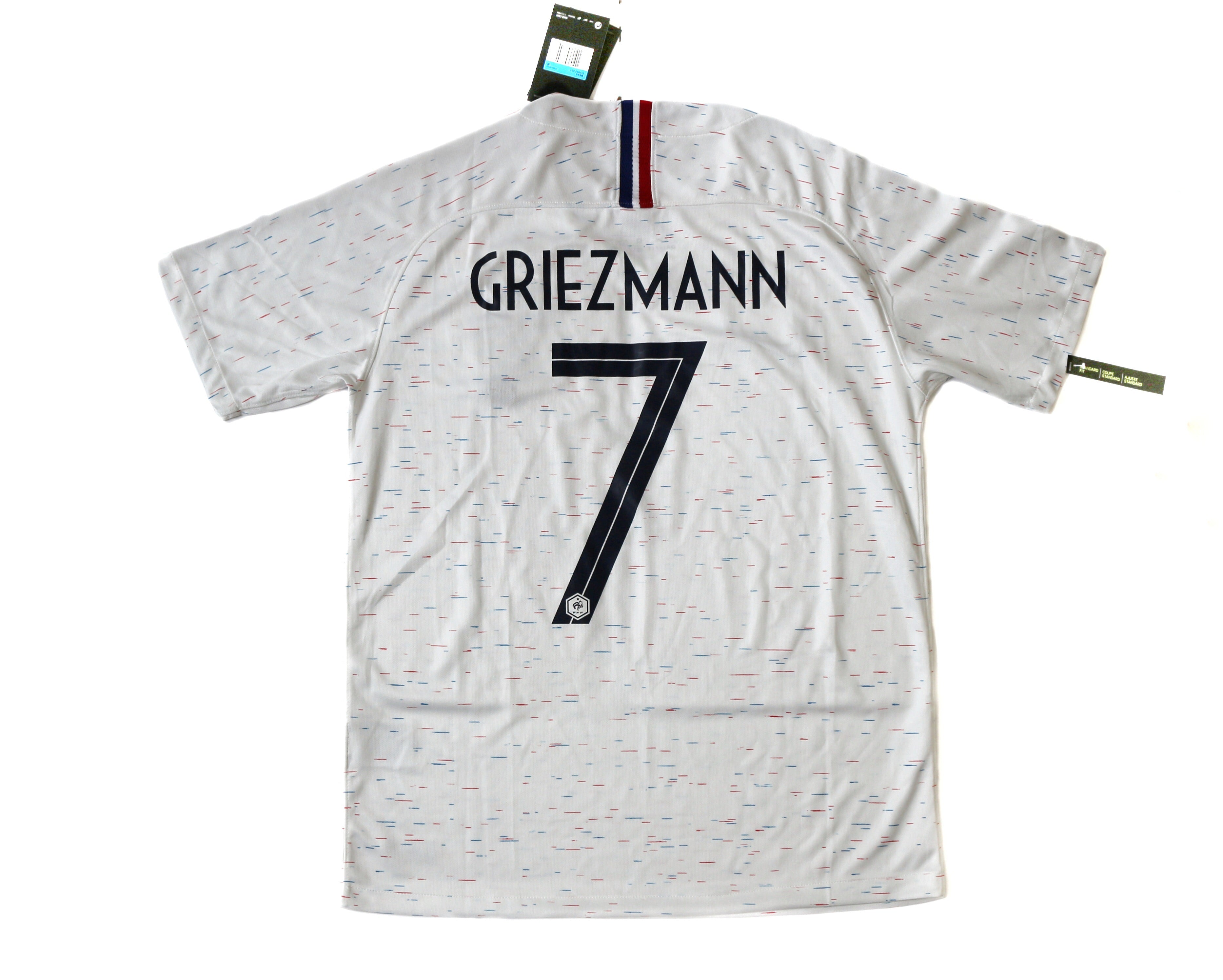 2017-18 France Away Jersey (#10 Griezmann)