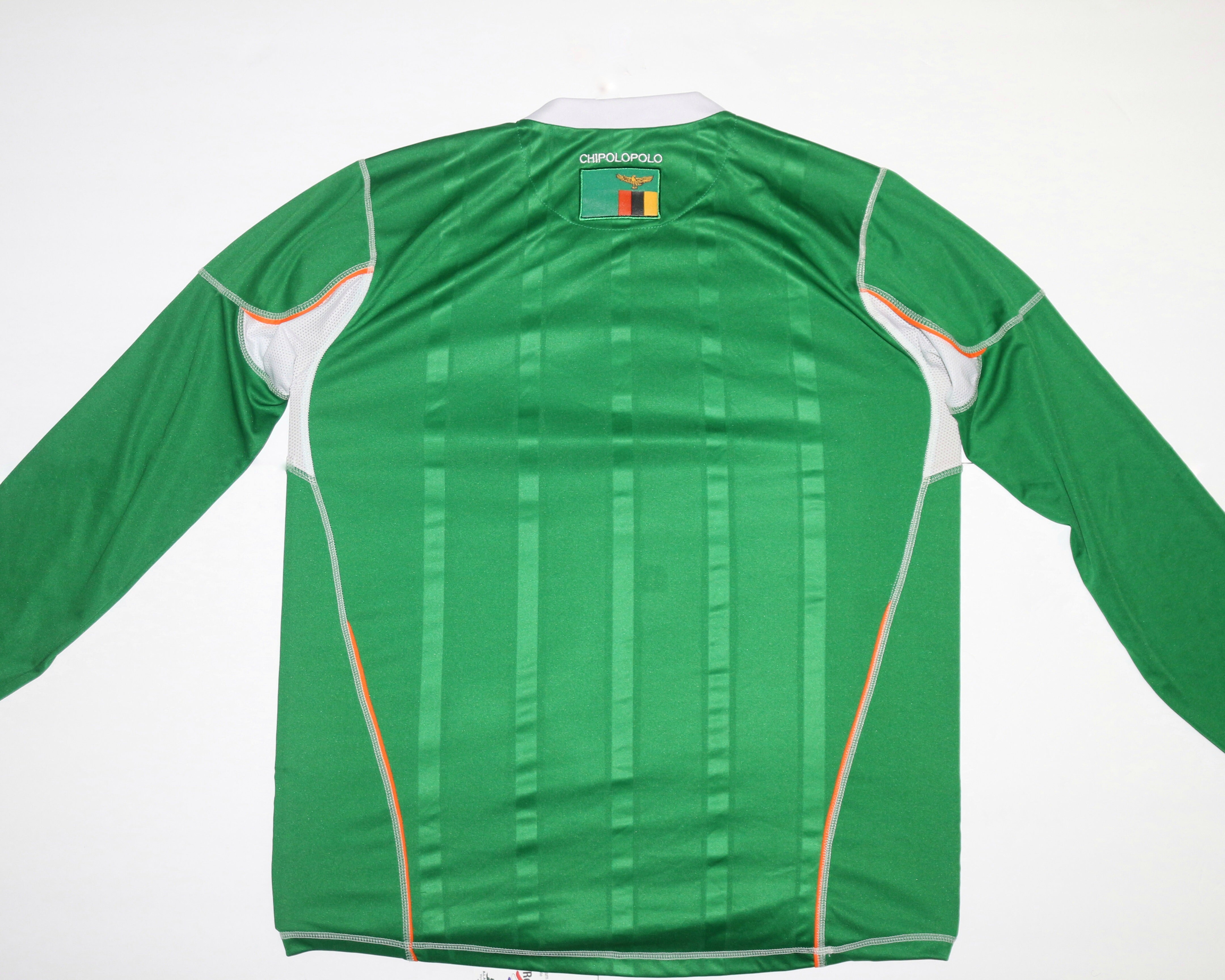 Zambia Long Sleeve Home Jersey