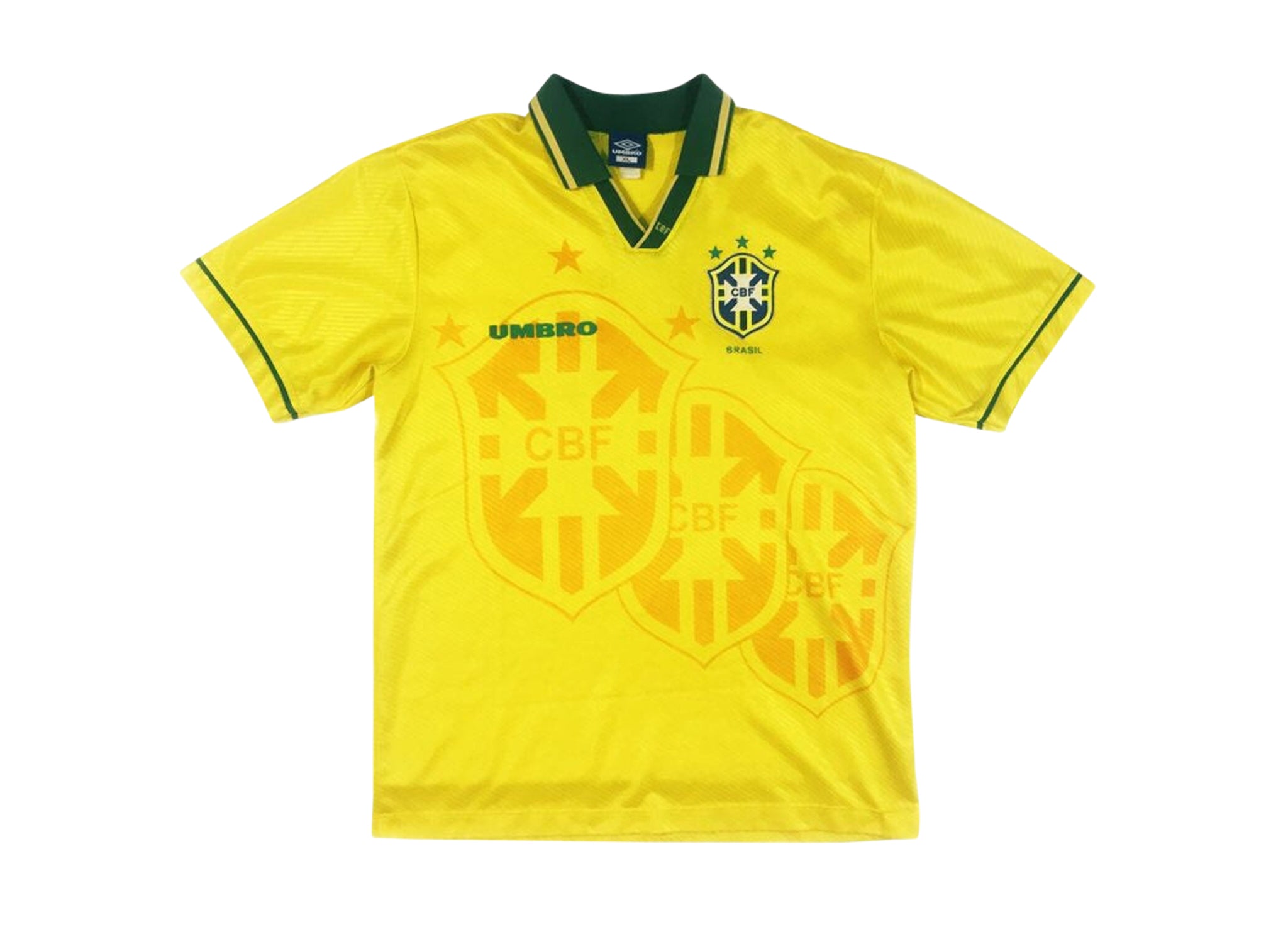1994-1997 BRAZIL HOME JERSEY M