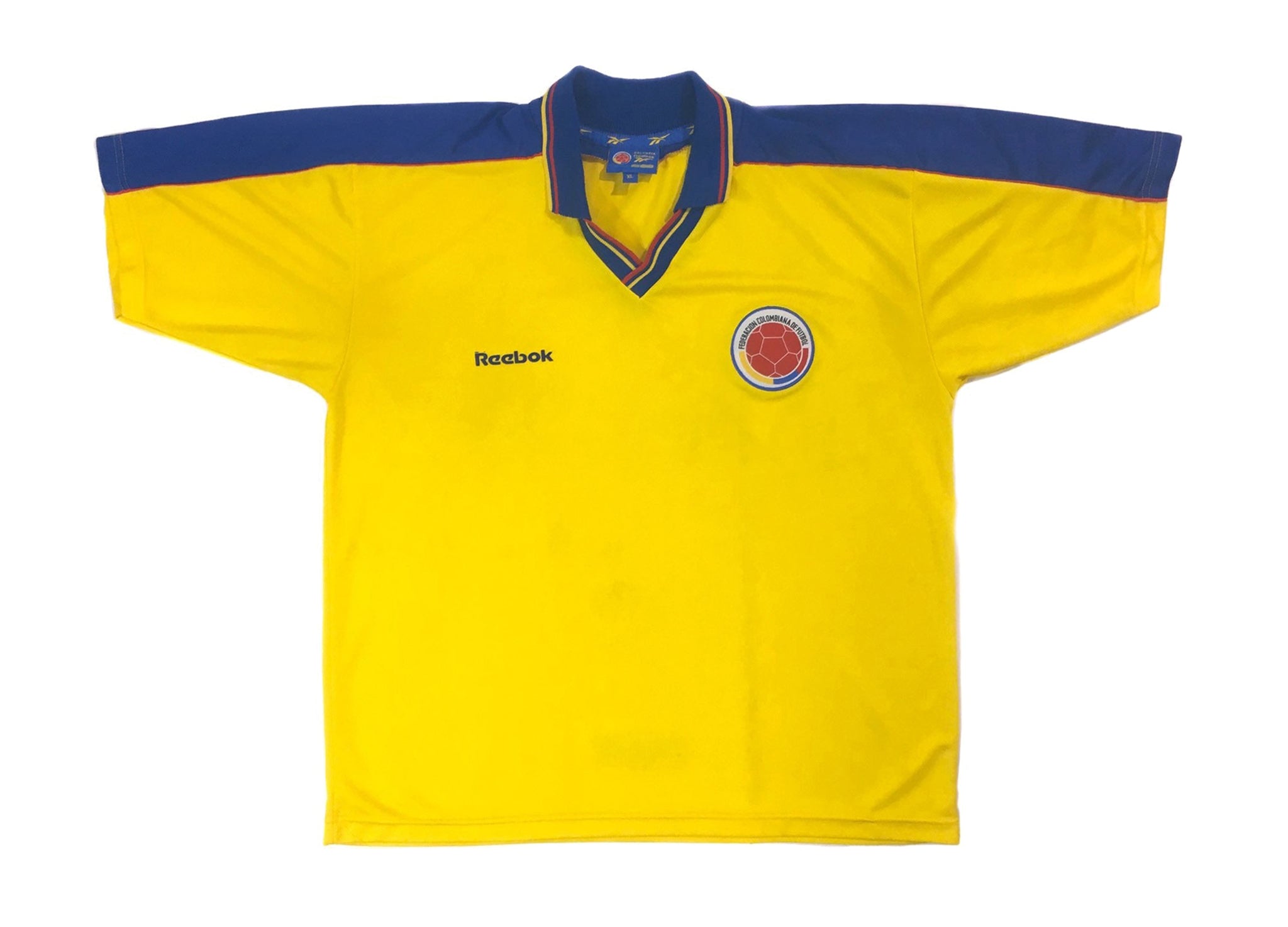 1998-2000 COLOMBIA HOME JERSEY XL