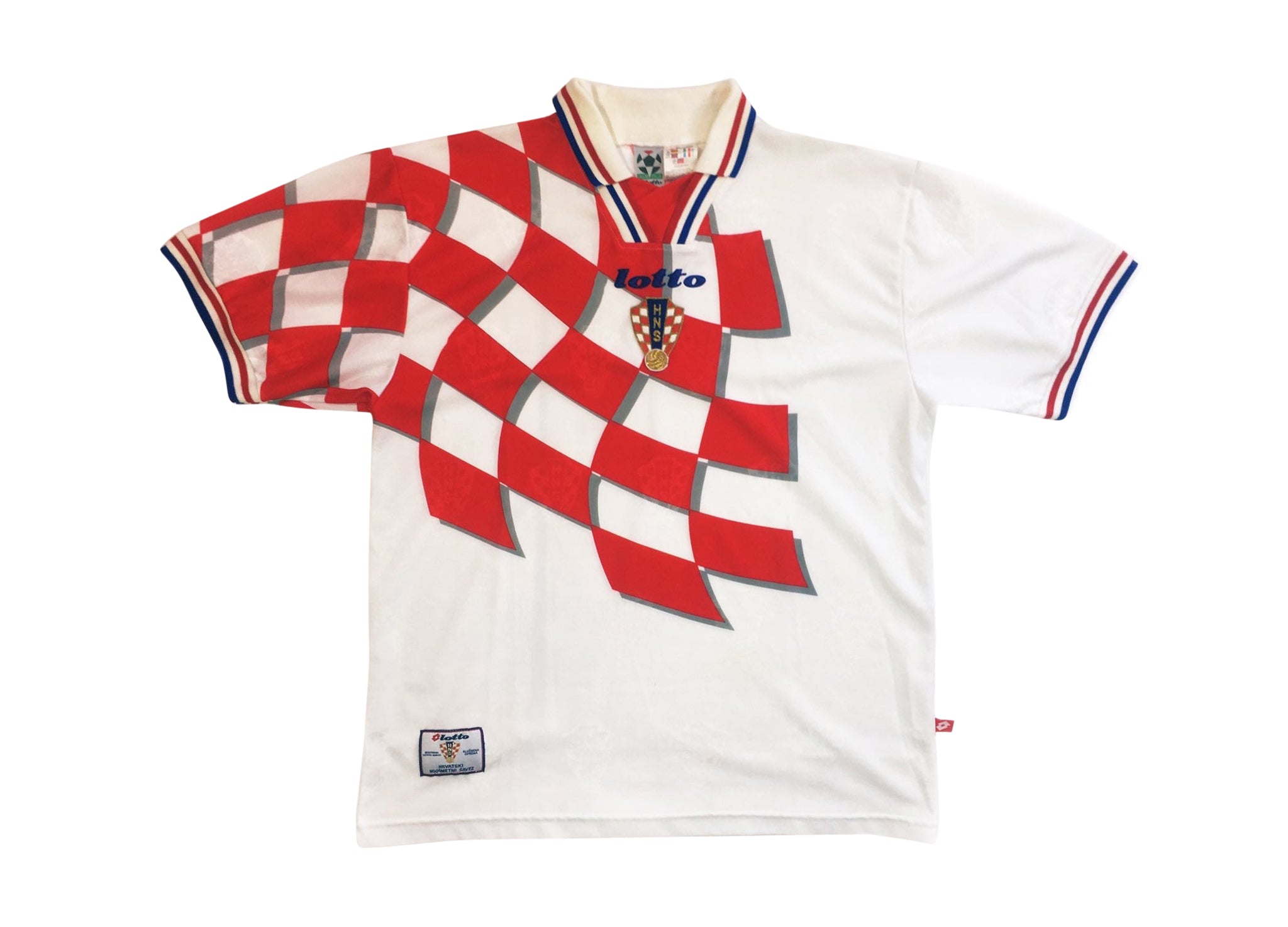 1998-2001 CROATIA HOME JERSEY XL