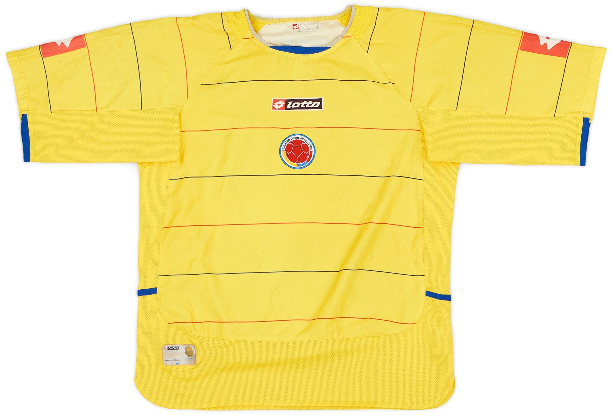 2004-2006 COLOMBIA HOME JERSEY M