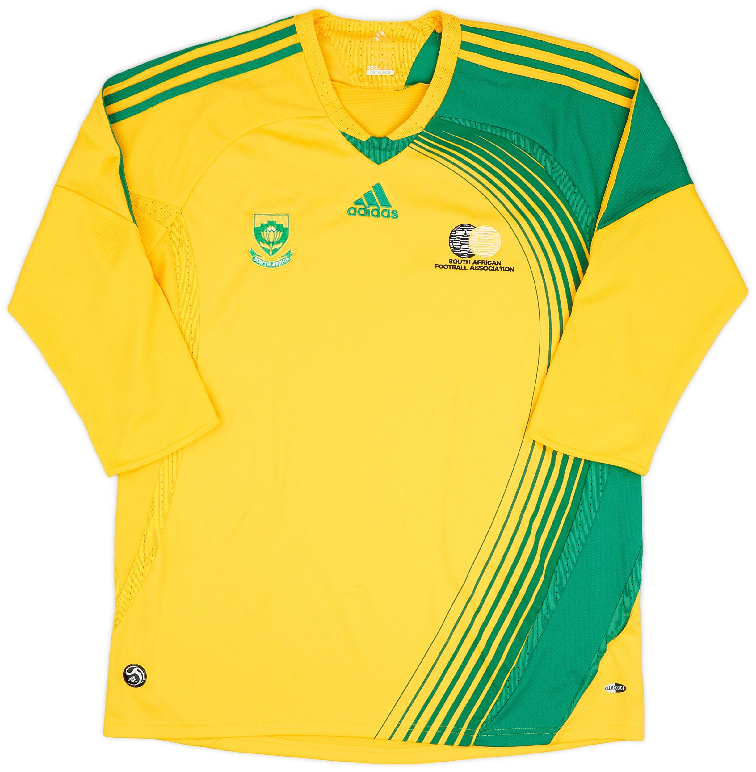 2009-2010 SOUTH AFRICA HOME JERSEY XL