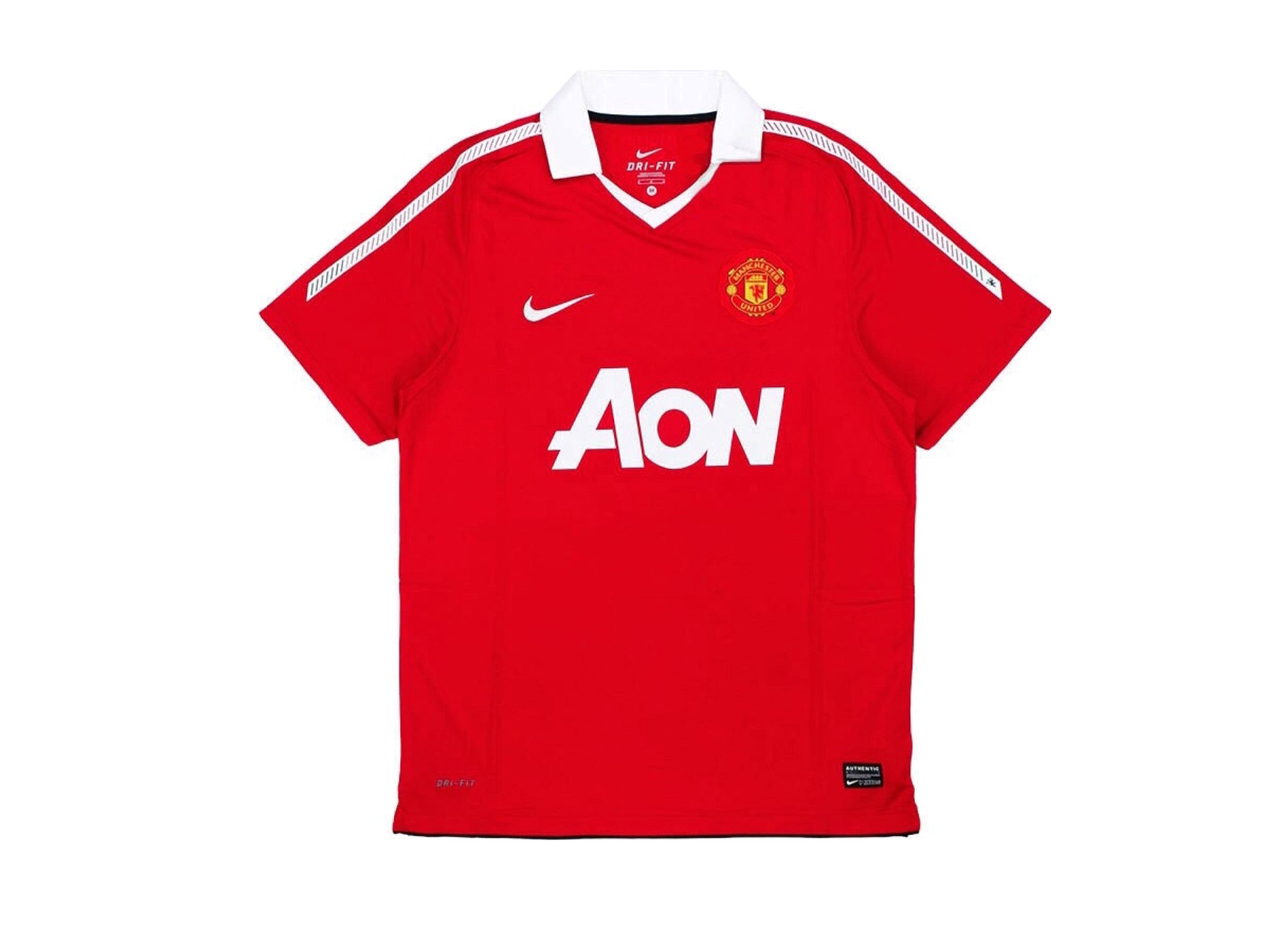 2010-2011 MANCHESTER UNITED HOME JERSEY XL