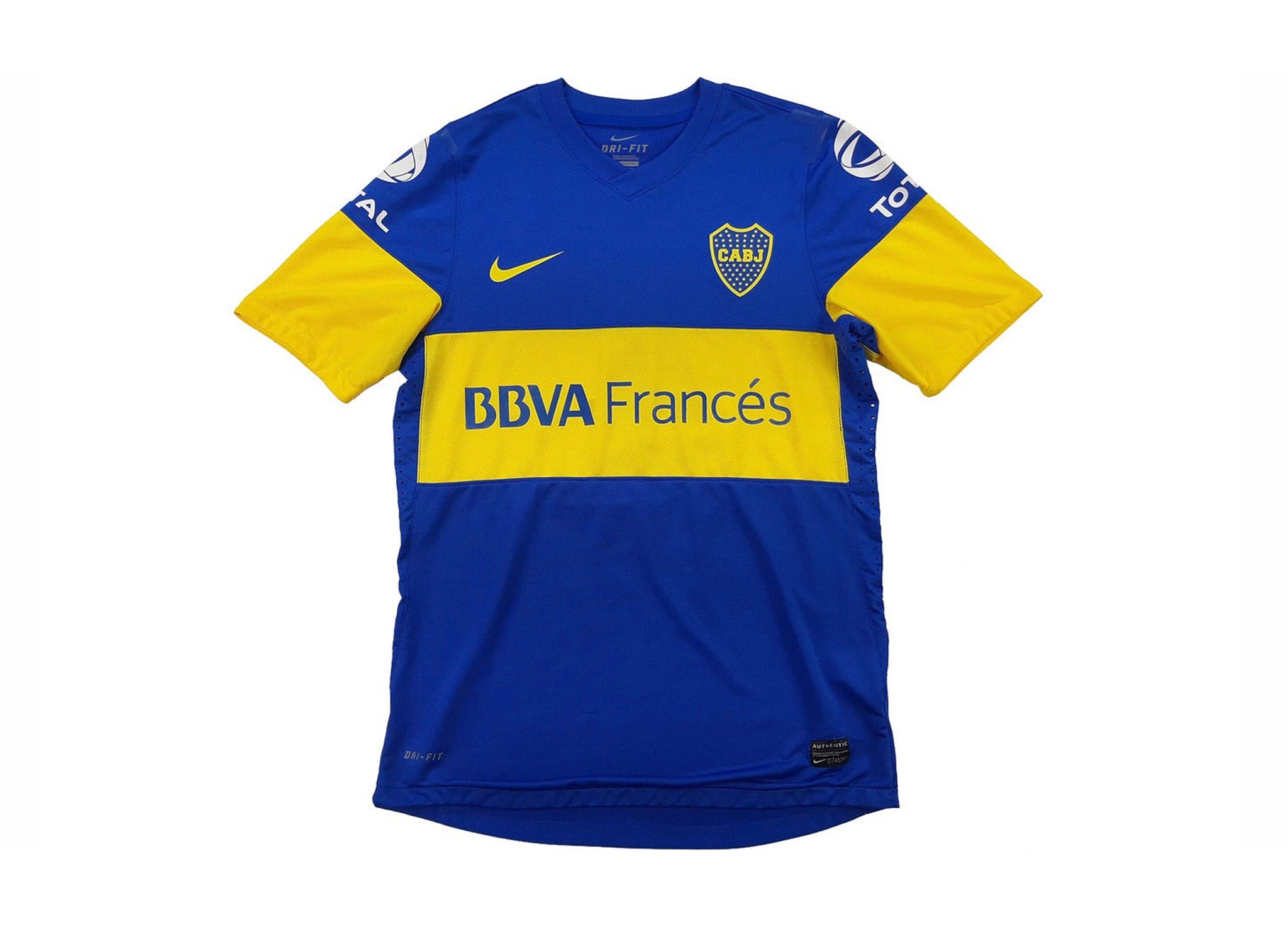 2011-2012 Boca Juniors Home Jersey (#7 Mouche)