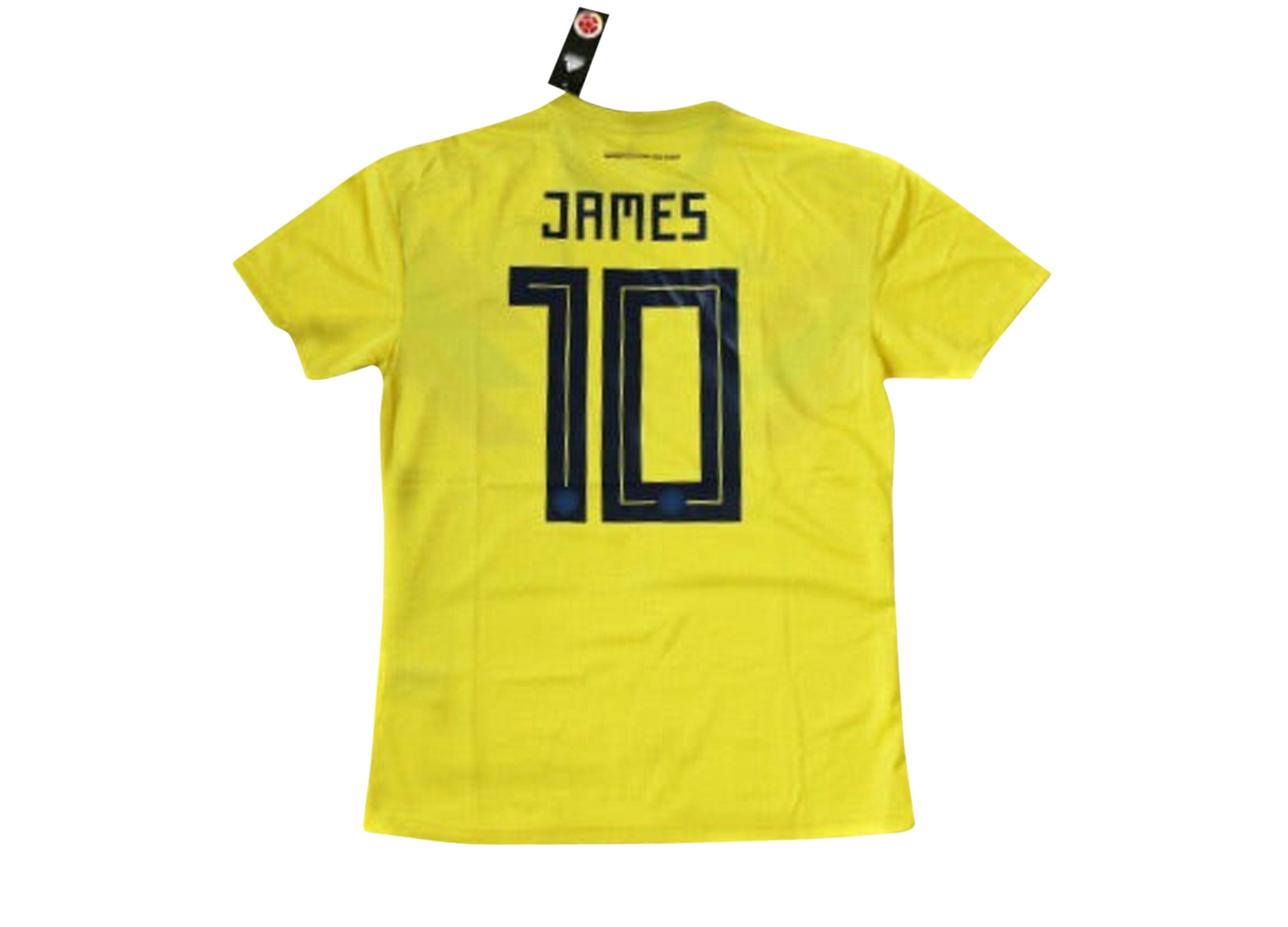 2017-2018 Colombia Home Jersey (#10 James)