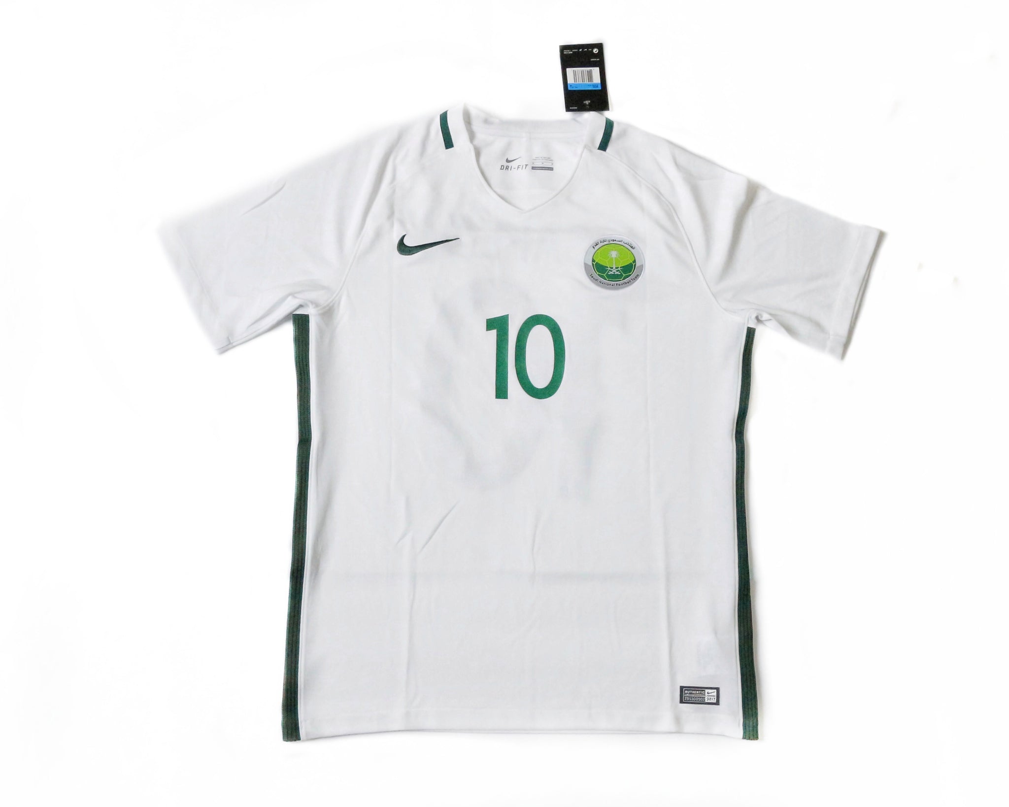 2017-2018 Saudi Arabia Away Jersey (#10 Al-Sahlawi) M