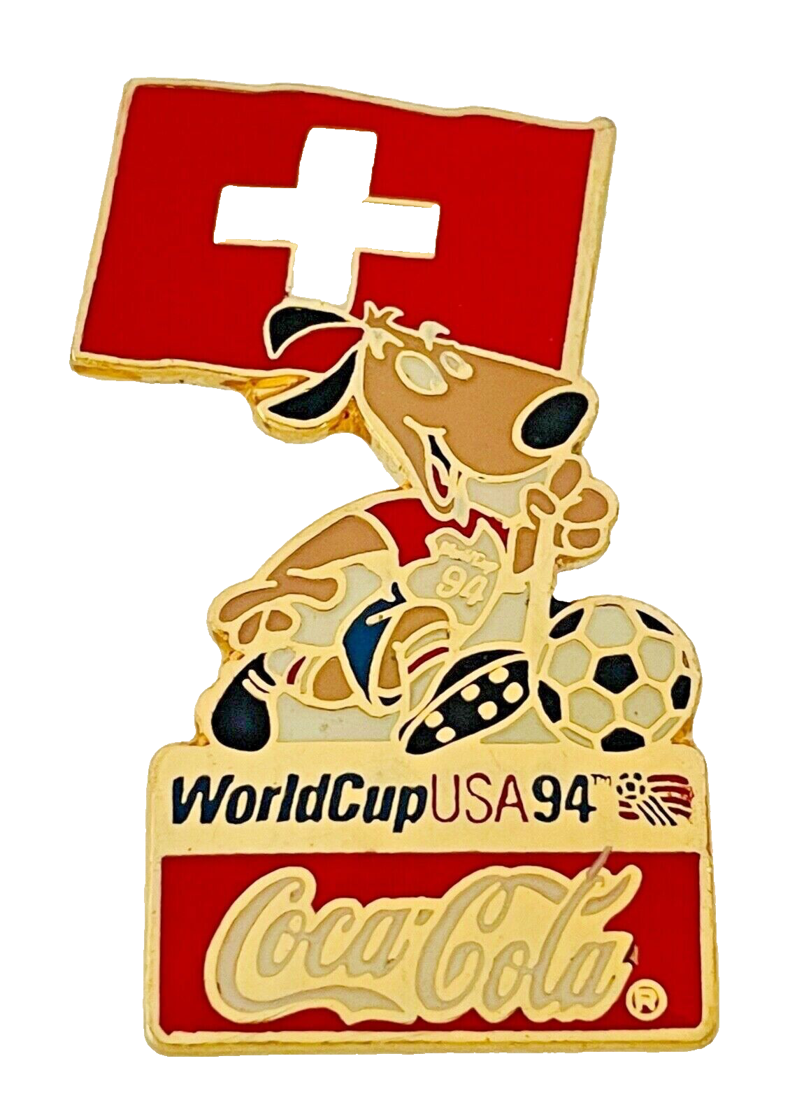 1994 WORLD CUP USA PIN | SUISSE SWITZERLLAND