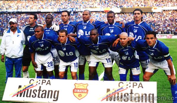 2003-2004 Millonarios FC Home Jersey