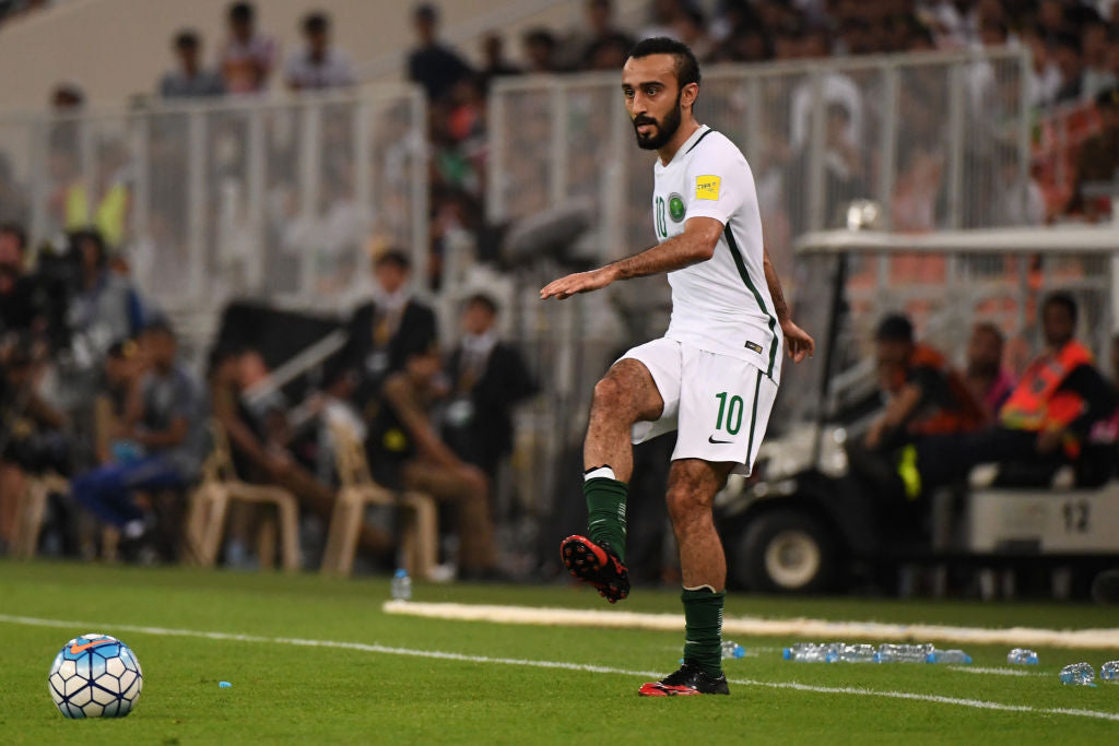 2017-2018 Saudi Arabia Away Jersey (#10 Al-Sahlawi) M