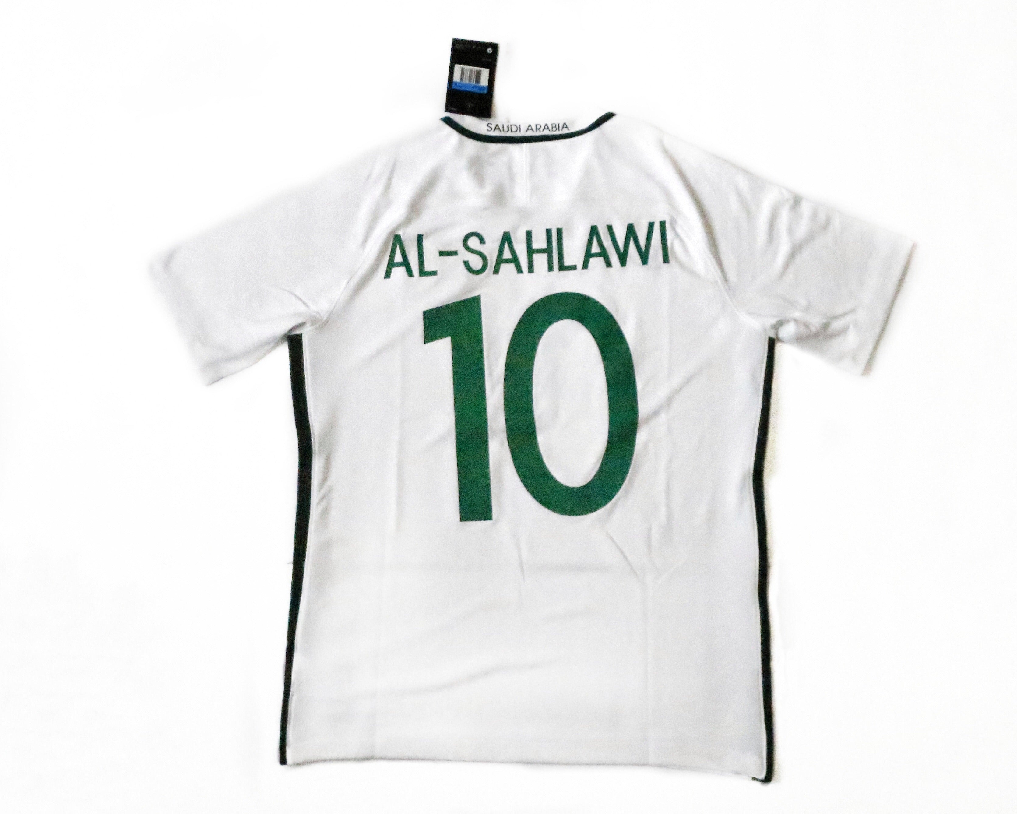 2017-2018 Saudi Arabia Away Jersey (#10 Al-Sahlawi)